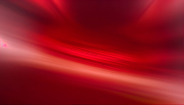 A crimson, smooth, and fuzzy abstract image