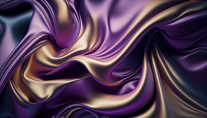 Obraz premium Background with abstract silk flow