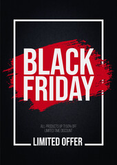 Black Friday Flyer. Black Friday Poster