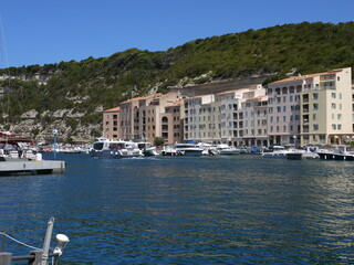 Der Hafen von Bonifacio