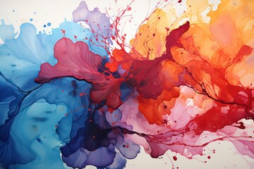 abstract watercolor background