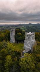 Burgruine Ebersburg in der Rh&ouml;n, Hessen
