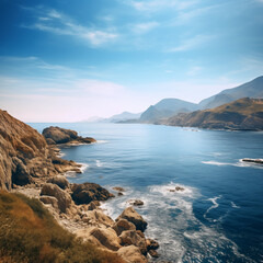 Fototapeta premium coast of the sea