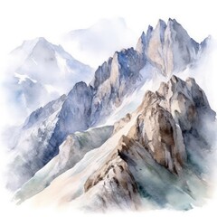 Obraz premium glacier in the mountains