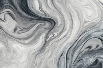 beautiful abstract fluid art background texture ink and silver and black mixed texture
