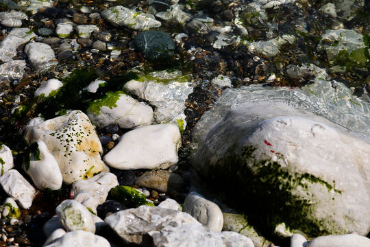 stones on the beach