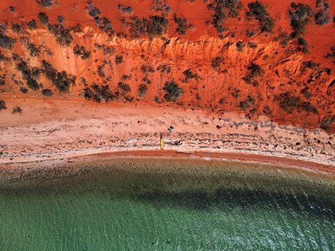 Falaises oranges Australie 