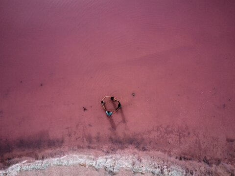 Lac rose Australien