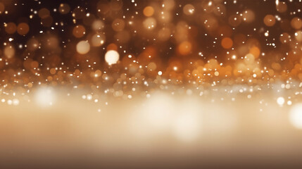Fototapeta na wymiar Christmas festive golden background