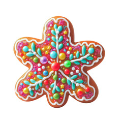 cute Christmas gingerbread decoration.