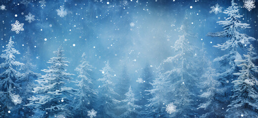 Winter background  - obrazy, fototapety, plakaty