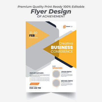 Creative Corporate Flyer Design Template 