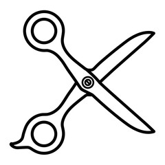 scissors isolated on white background