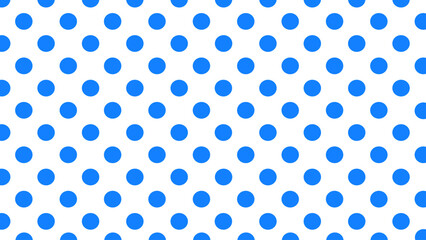 Blue and white background seamless pattern with dots