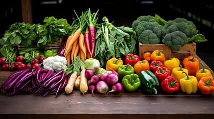 salad vegetables and fruits