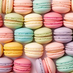 colorful macarons photos