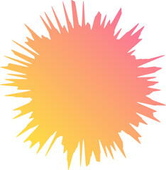 abstract gradient shapes