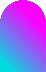 abstract gradient shapes