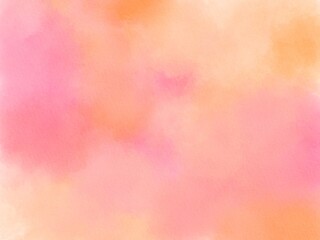 abstract watercolor orange pink gradient background