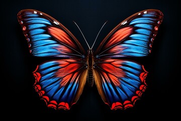 Transformational butterfly. Generative AI