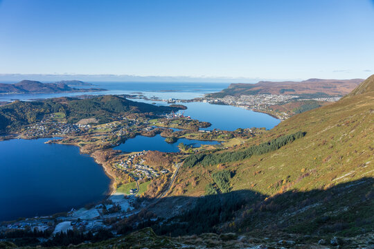 View from Ulsteinvik, Norway