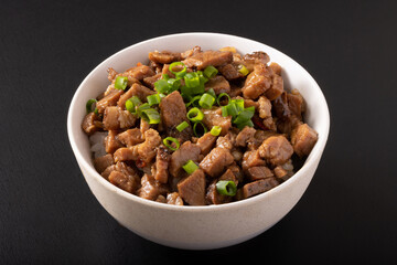 刻みチャーシュー丼