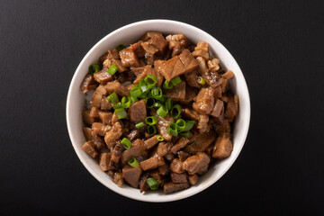 刻みチャーシュー丼