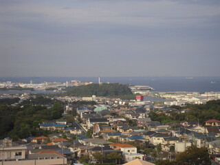 風景写真　鷹取山　市街地