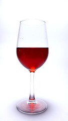 glass of red wine