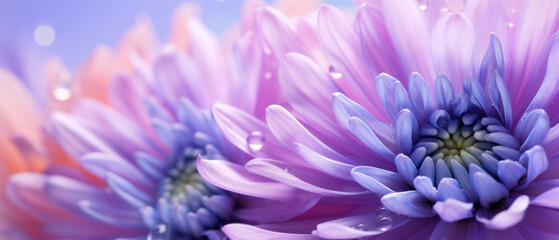 Detailed macro capture of an aster's vibrant hues.