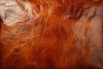 Brown leather cracked texture background