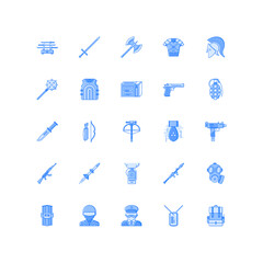 weapon icon set