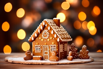 gingerbread house for christmas
