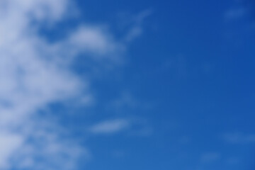 Fototapeta premium blurred white blue sky background