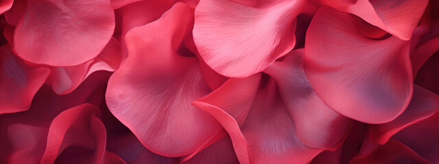 Close-up of velvety pink flower petals.