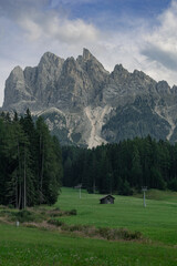 Fototapeta na wymiar Alpenmassiv in den Südtirolern Dolomiten