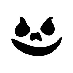 Scary Face. Spooky Face. Scary Pumpkin Face. Scary Face Halloween. Silhouette Scary Face.