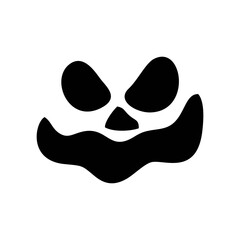 Scary Face. Spooky Face. Scary Pumpkin Face. Scary Face Halloween. Silhouette Scary Face.