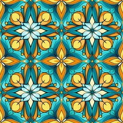 Ornamental Kaleidoscope Pattern