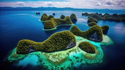 Fotobehang Raja Ampat Islands, Wayag © Creative Station