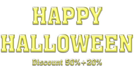 glass text happy halloween. happy sale. png transparent. glass, text promotion. text promote
