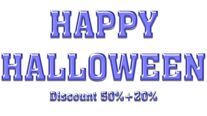 glass text happy halloween. happy sale. png transparent. glass, text promotion. text promote © Rahmat 
