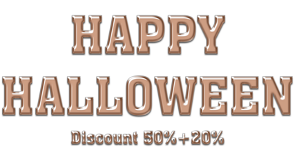 glass text happy halloween. happy sale. png transparent. glass, text promotion. text promote