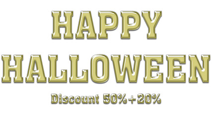 glass text happy halloween. happy sale. png transparent. glass, text promotion. text promote © Rahmat 