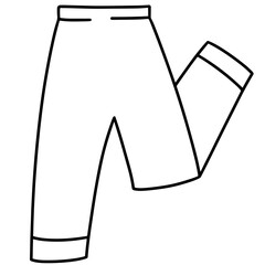 Jean Pants Outline