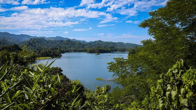 lake in the mountains