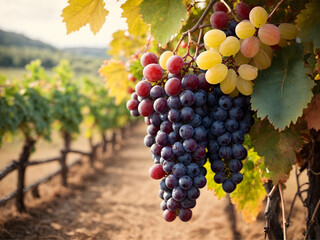 grape, vineyard, wine, vine, grapes, fruit, agriculture, bunch