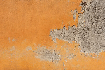 Old orange wall