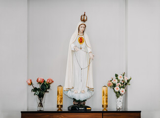 statue of Our Lady of Fatima 