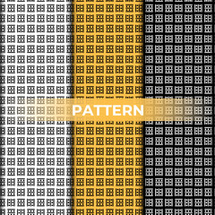 Vector Pattern Design Template, labels for packaging and luxury products in trendy linear style, For Luxury use, Color Pattern, black and white, Chemistry element pattern, Golden Pattern